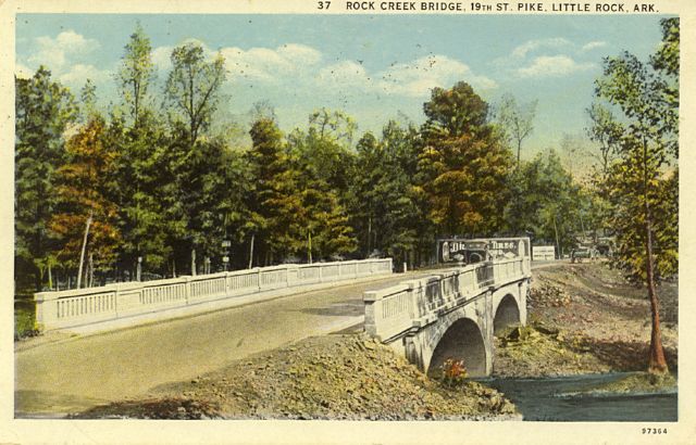 37 Rock Creek Bridge, 19th ST. Pike, Little Rock, Ark.
